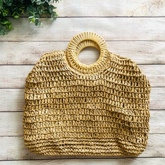 Free People Straw Bag - Picture 3 of 11